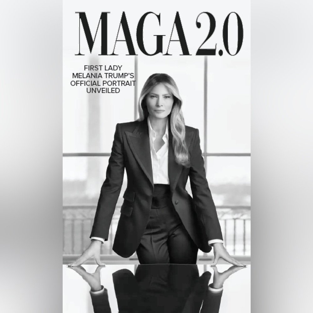 Melania Trump Hello Magazine COVER POSTER + BONUS Free Official Portrait POSTER - Picture 2 of 2